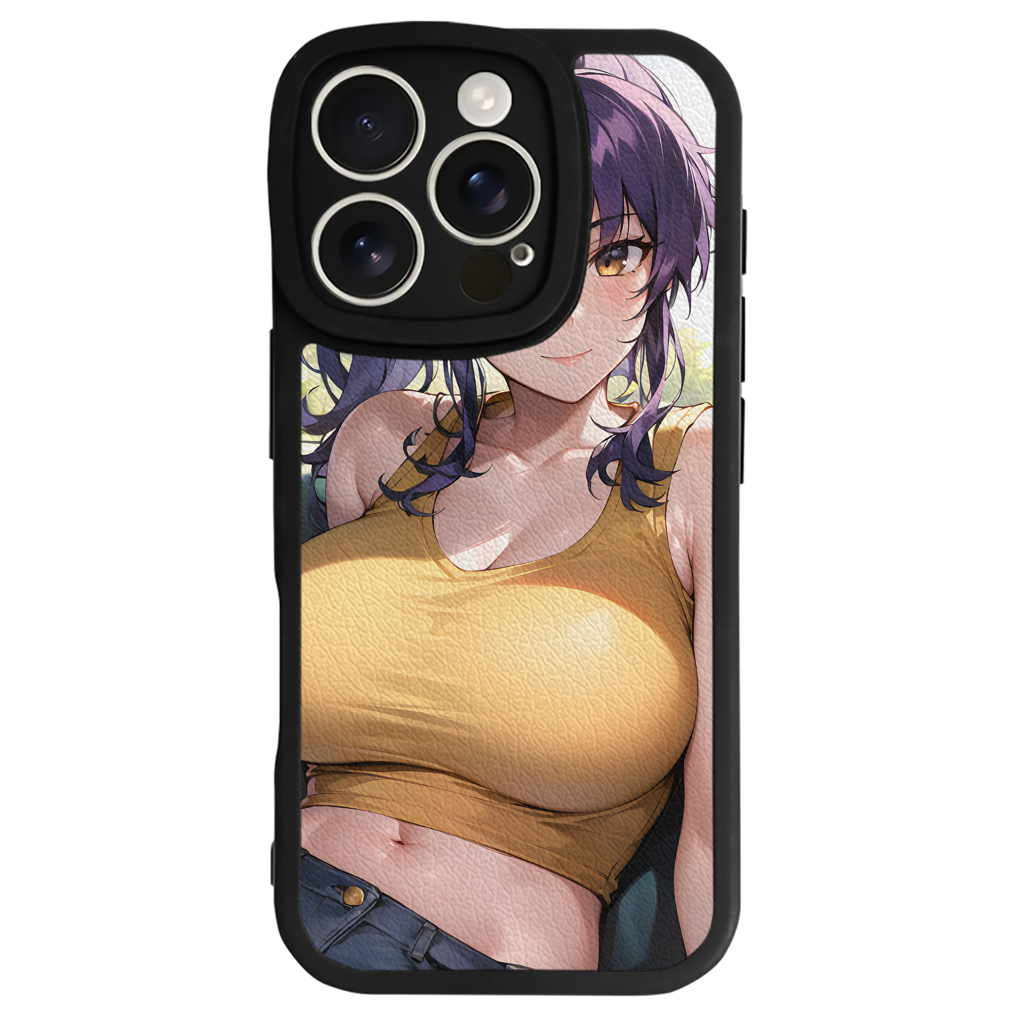 （画像用） EVA 新世紀エヴァンゲリオン 【iPhone 16シリーズ対応】シリコンスマホケース（レザー調） 材質：シリコン